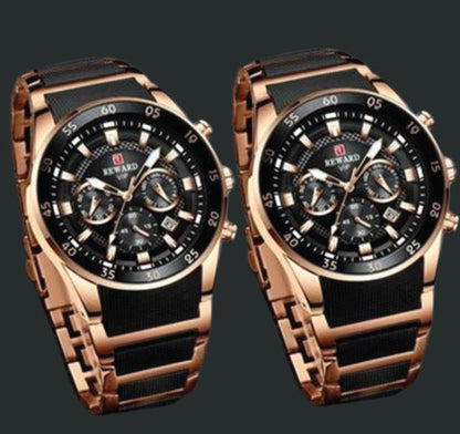 🔥Montre à quartz multifonctionnelle étanche pour hommes