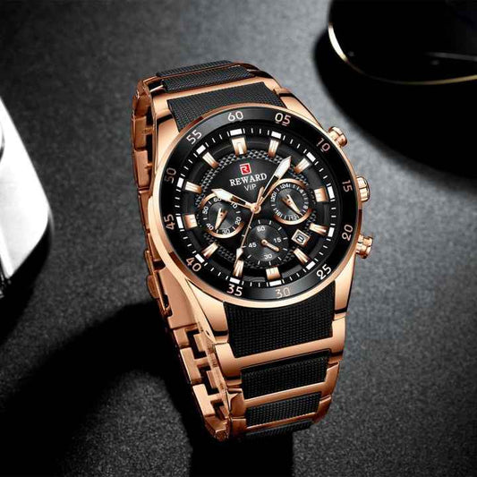 🔥Montre à quartz multifonctionnelle étanche pour hommes
